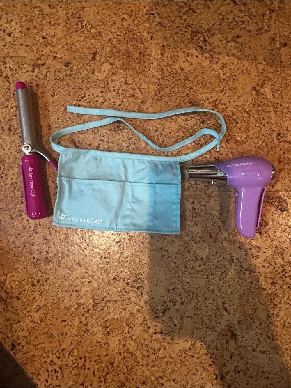 American Girl Doll Truly Blue Hairstyling Caddy